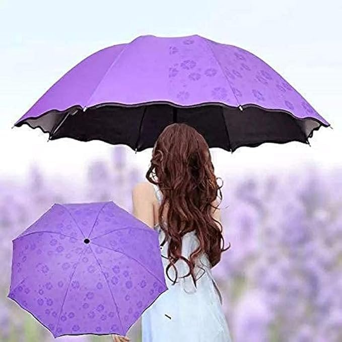 Magic Umbrella Windproof and Rainproof Umbrella with Bloom